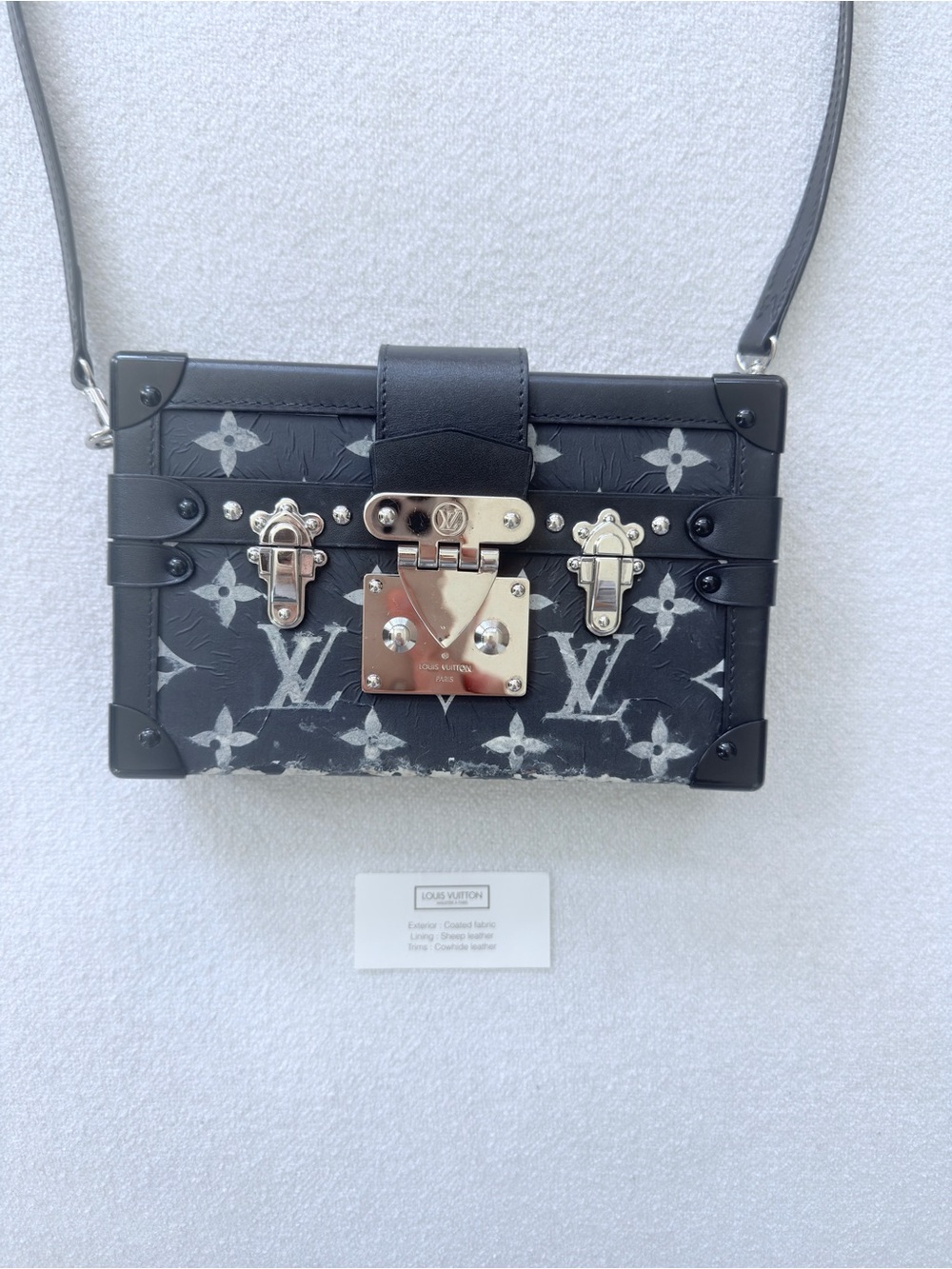 Louis Vuitton Reflective Malle Crossbody Clutch Bag